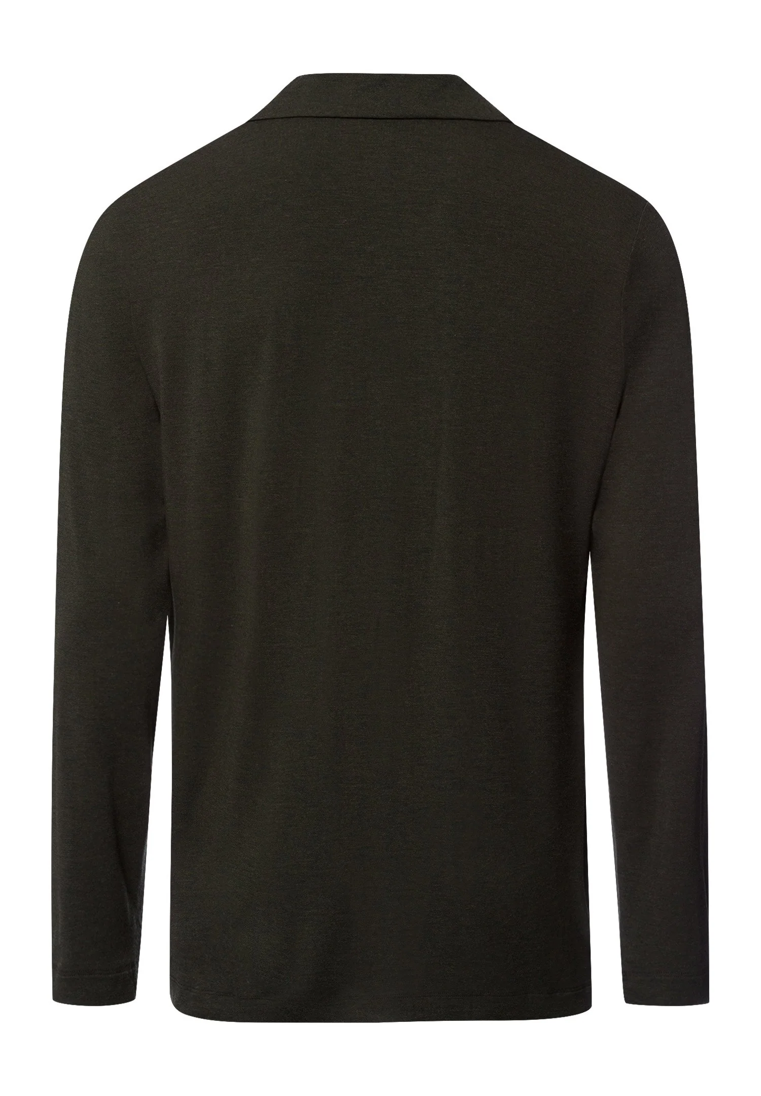 Casuals L/SLV Henley Shirt | earthy ink melange 075991-073044 - Image 3