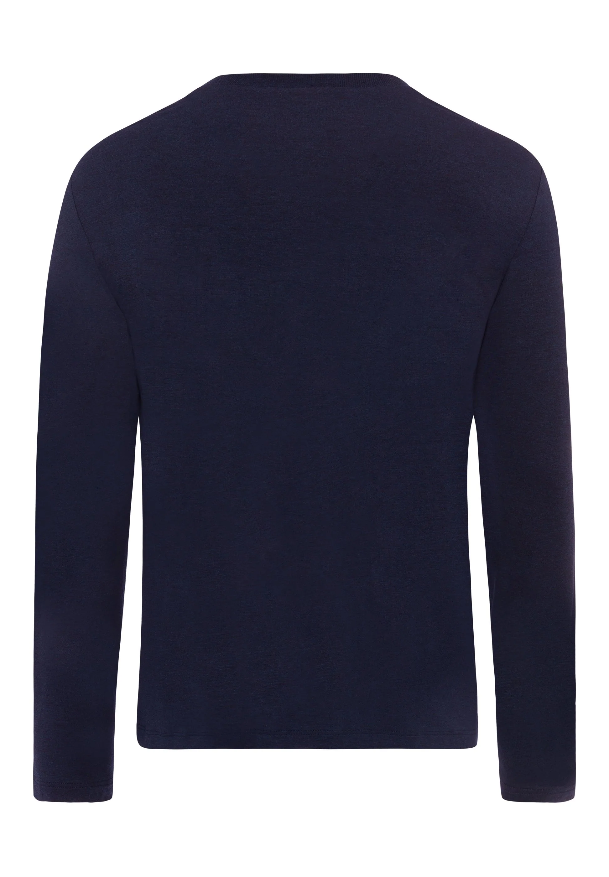 Casuals L/SLV Shirt V-Neck | deep navy 075036-071610 - Image 3