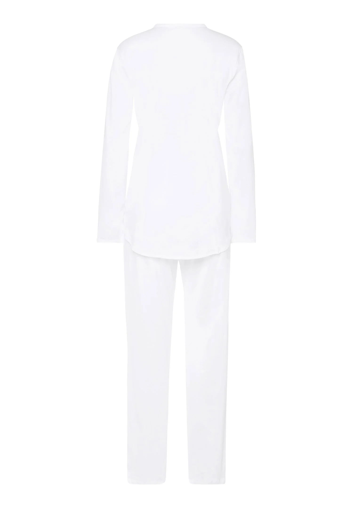 Cotton Deluxe L/SLV Pajama | white 077956-070101 - Image 3