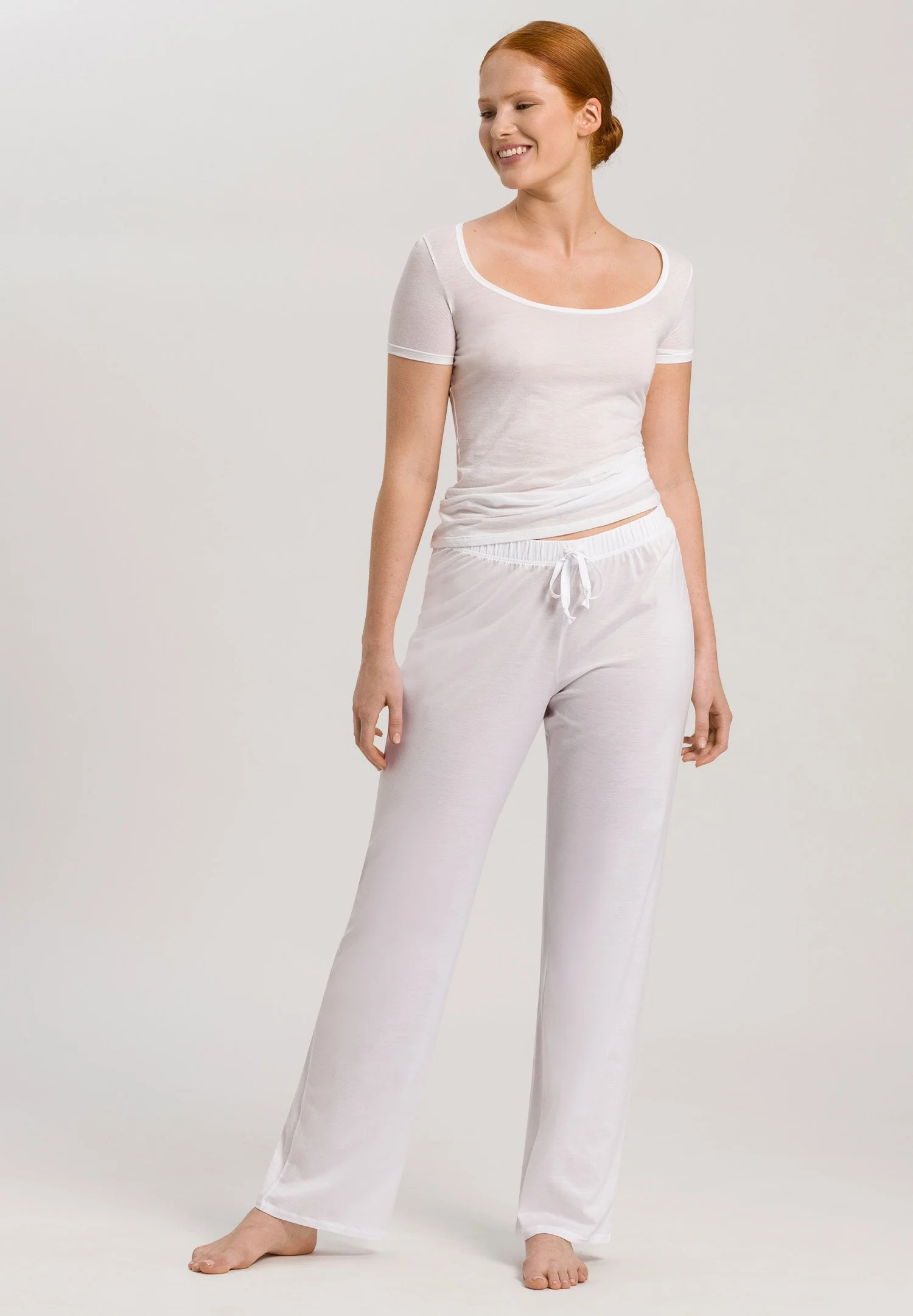 Cotton Deluxe Long Pants | white 077955-070101 - Image 5
