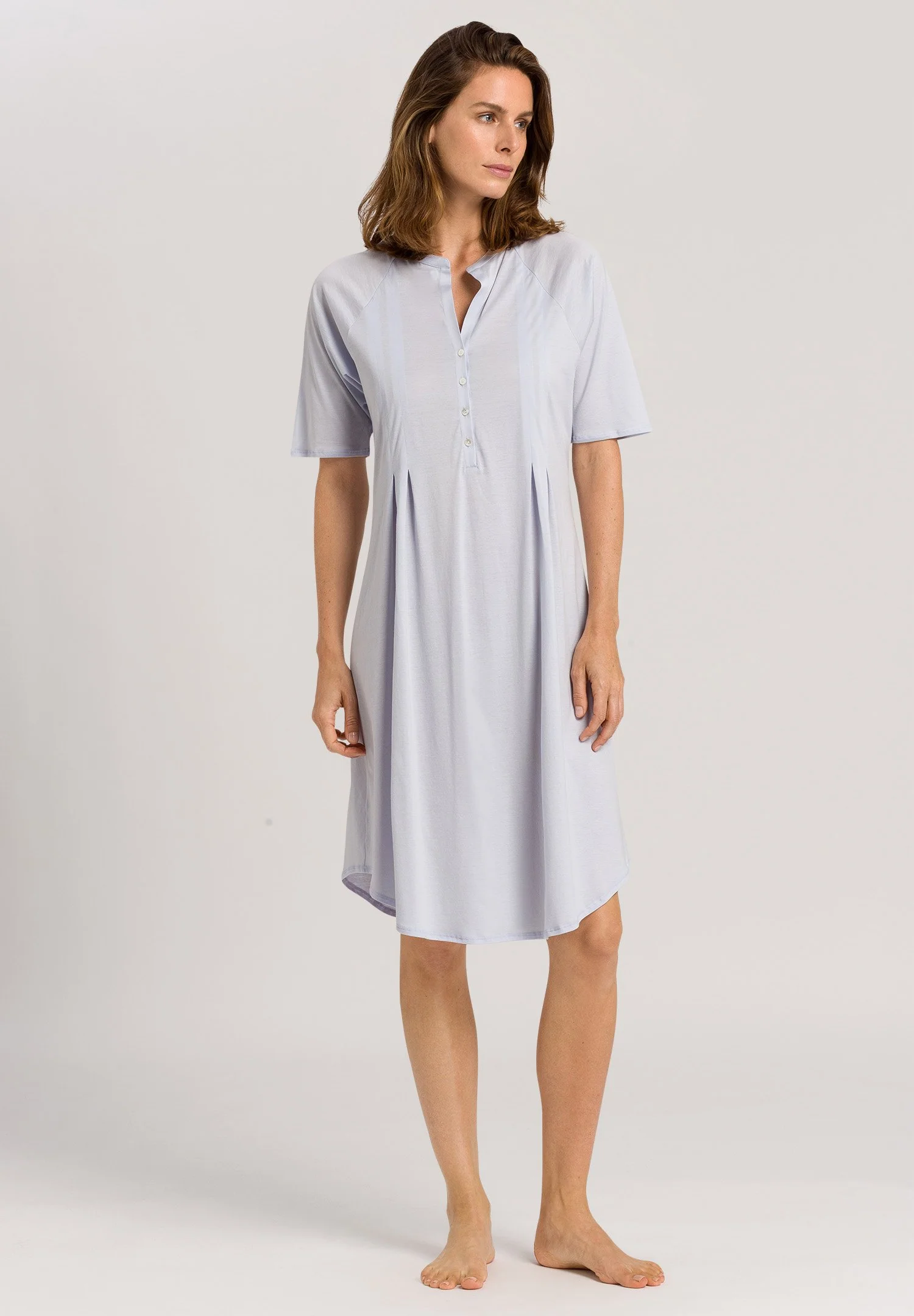 Cotton Deluxe S/SLV Nightdress 100cm | blue glow 077954-070511 - Image 5