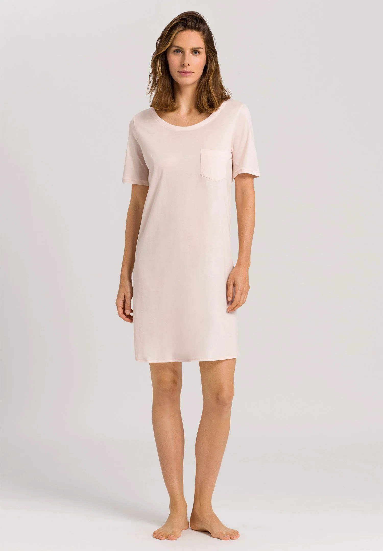 Cotton Deluxe S/SLV Nightdress 90cm | crystal pink 077953-071334 - Image 5