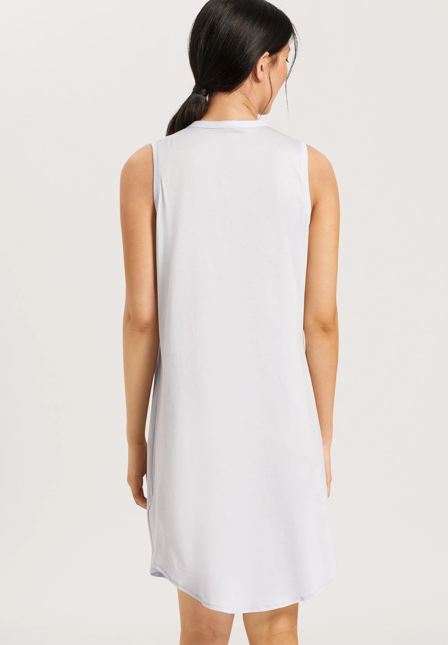 Cotton Deluxe Sleeveless Nightdress 90cm | blue glow 077952-070511 - Image 4