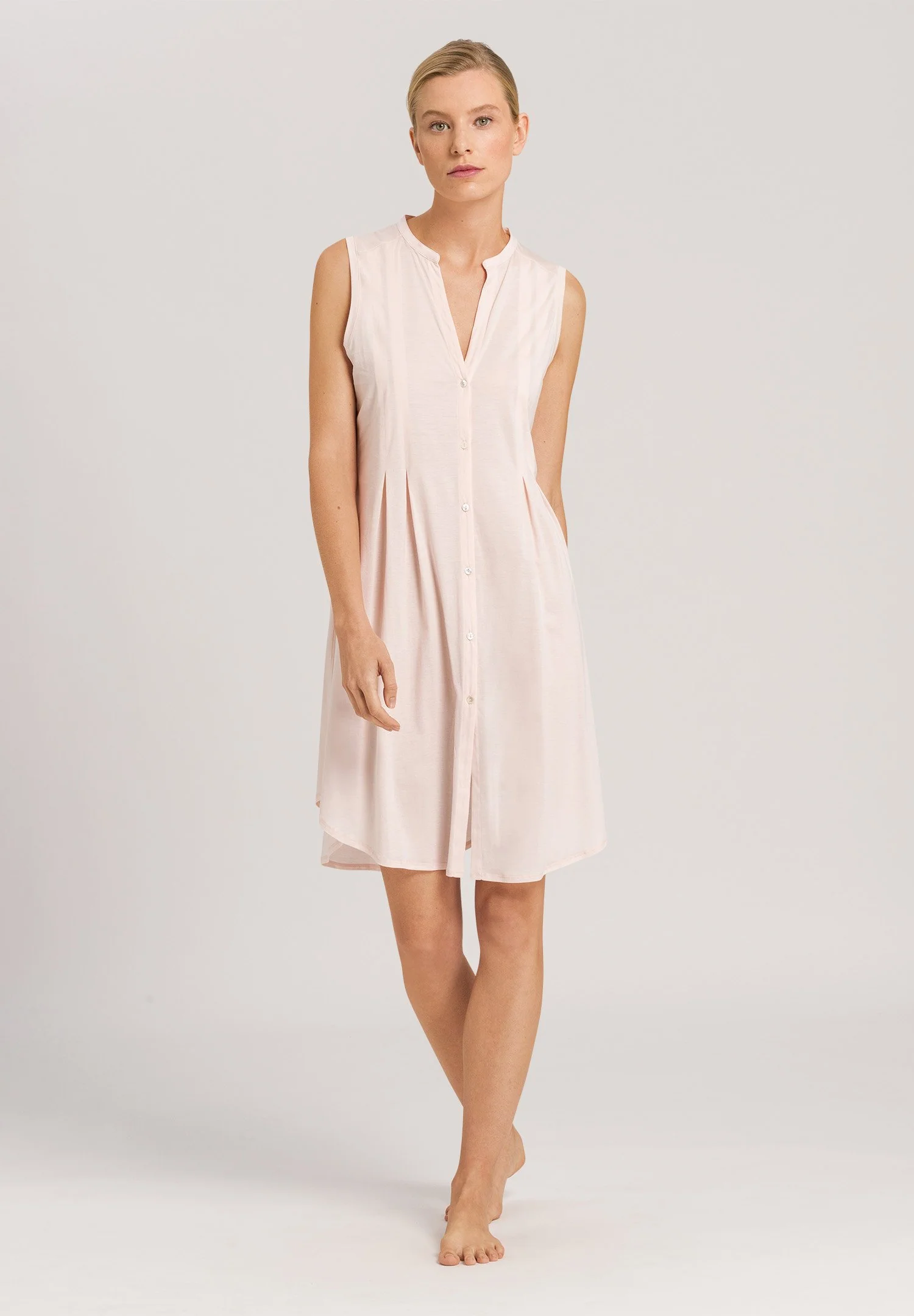 Cotton Deluxe Sleeveless Nightdress 90cm | crystal pink 077952-071334 - Image 5