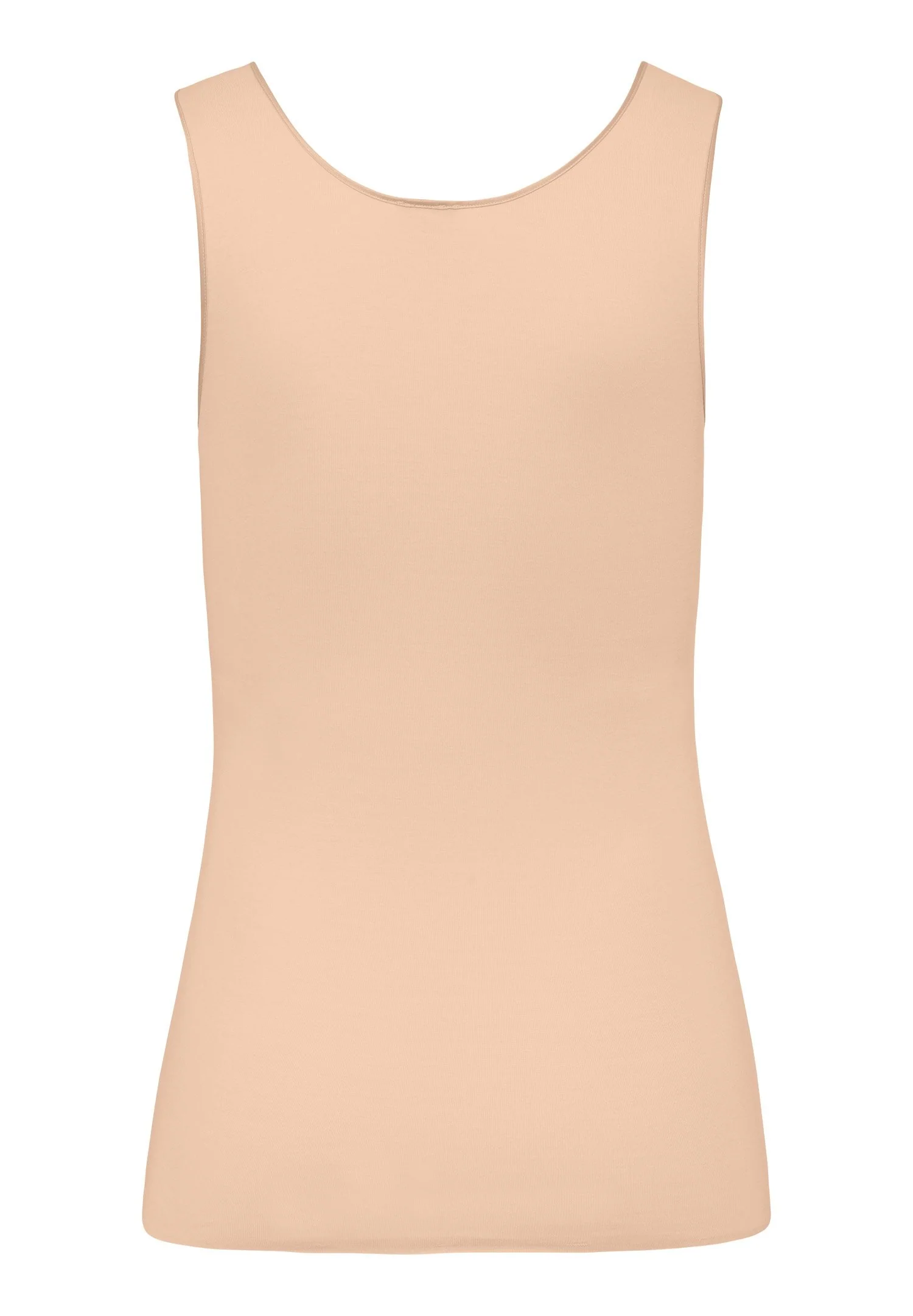 Cotton Seamless Tank Top | beige 071602-070274 - Image 3