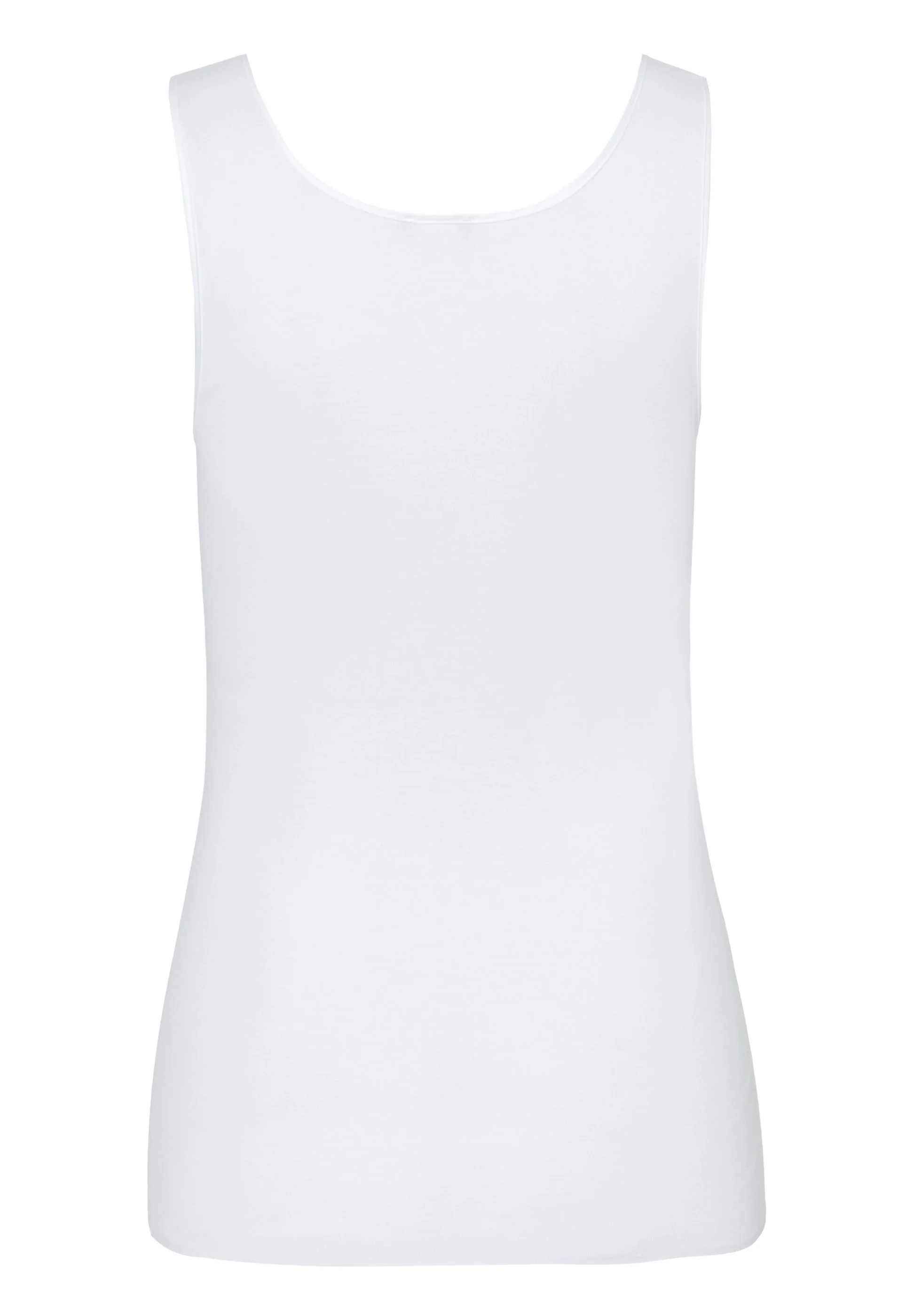 Cotton Seamless Tank Top | white 071602-070101 - Image 3