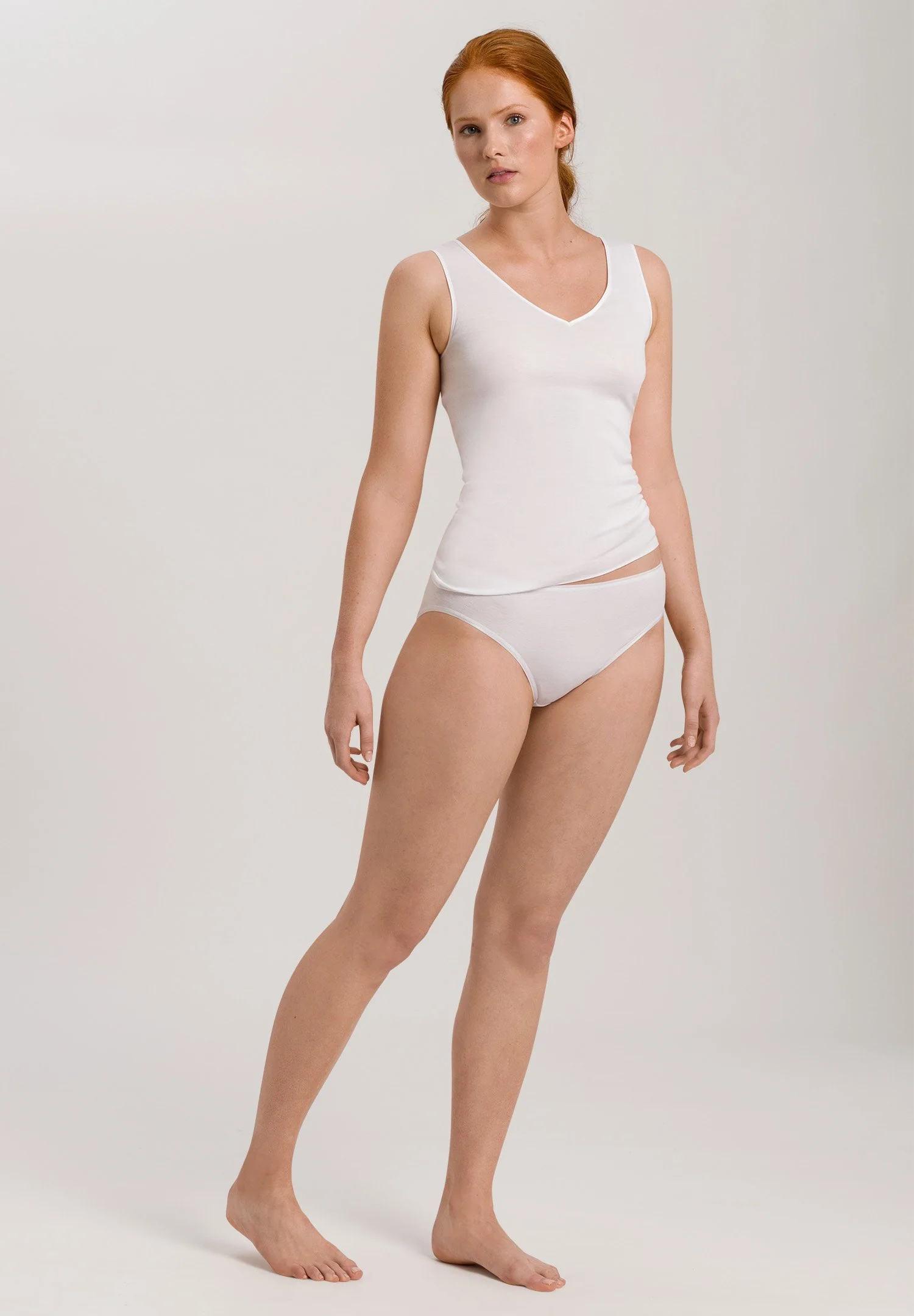 Cotton Seamless Tank Top | white 071602-070101 - Image 5