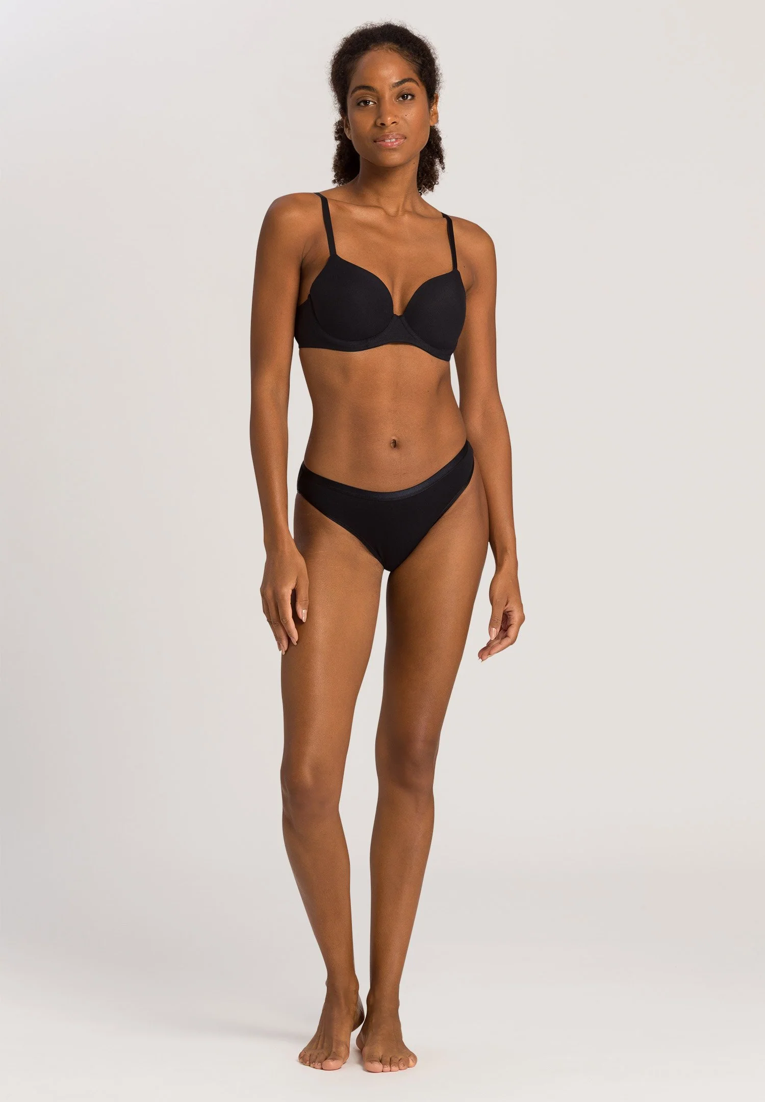 Cotton Sensation Padded Bra | black 071382-070019 - Image 5