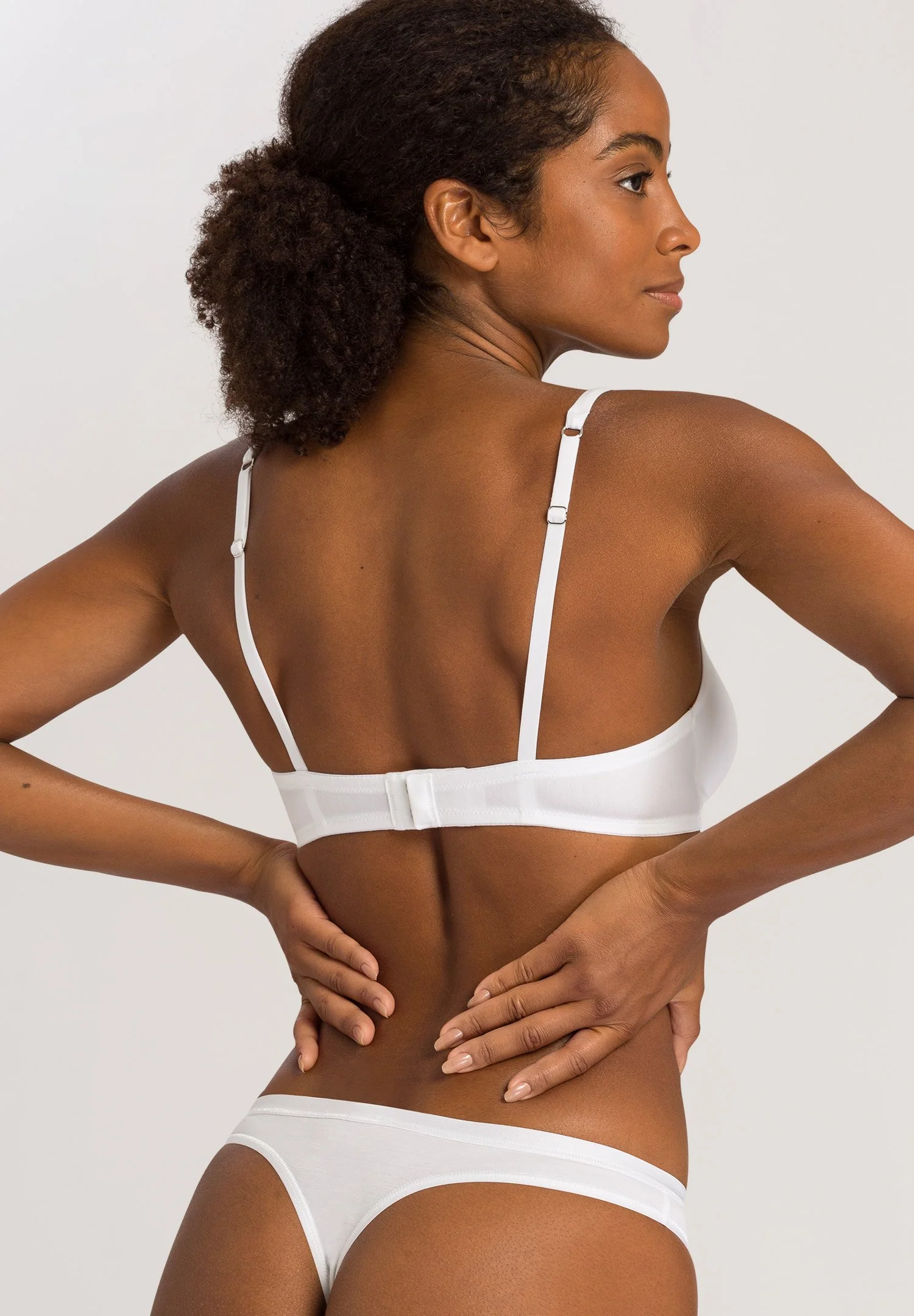 Cotton Sensation Soft Cup Bra | white 071387-070101 - Image 4