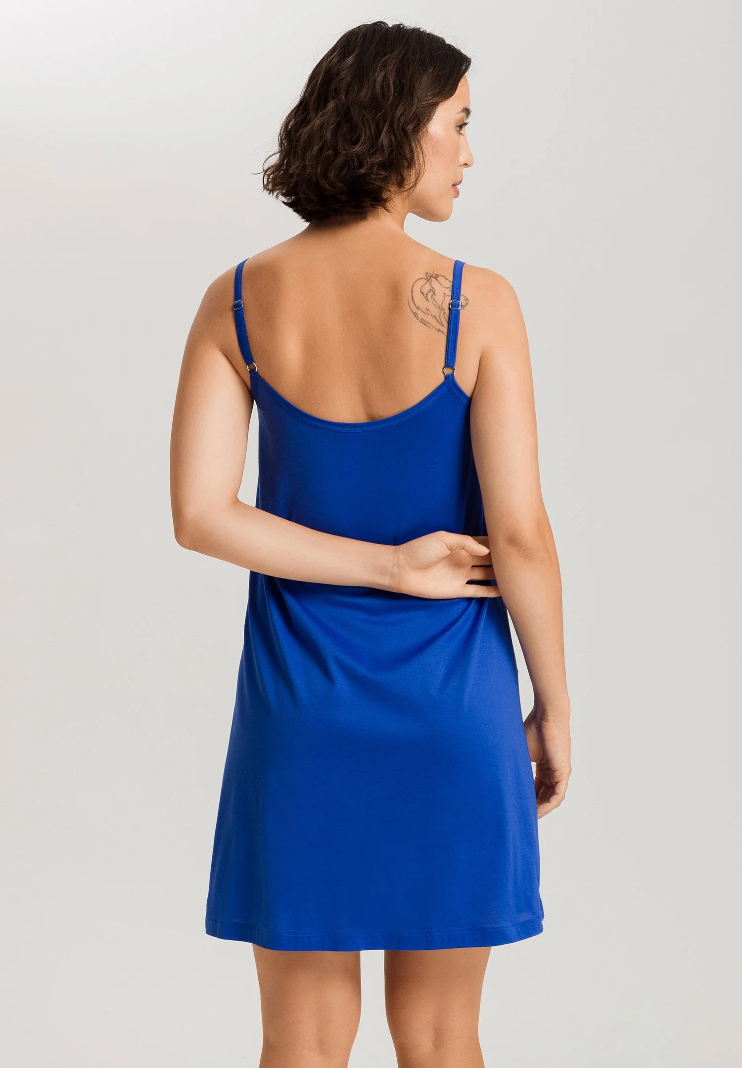 Juliet Spaghetti Dress 90cm | dazzling blue 077747-071584 - Image 4