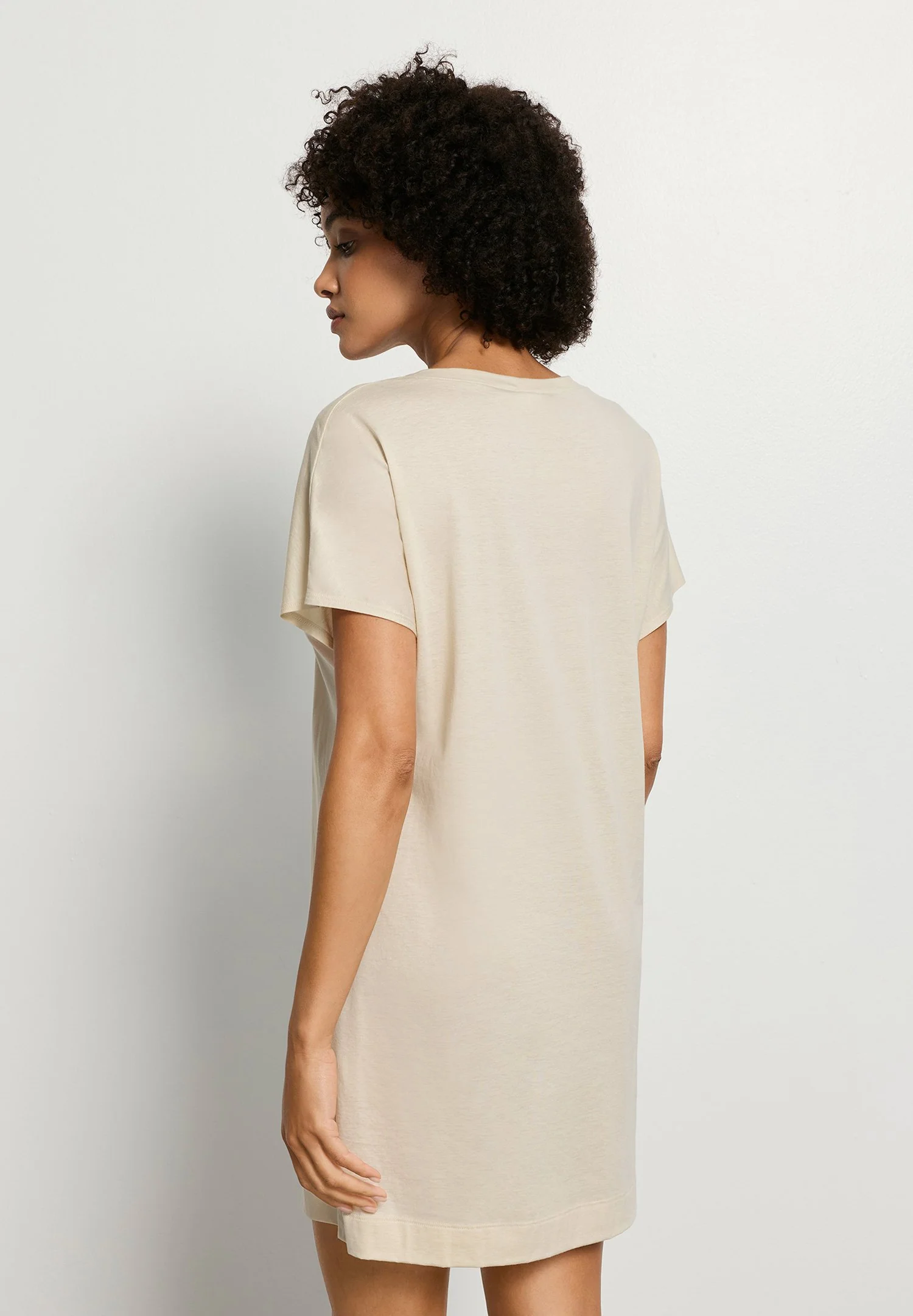 Laura S/SLV Nightdress 85cm | oyster gray 077111-072671 - Image 4