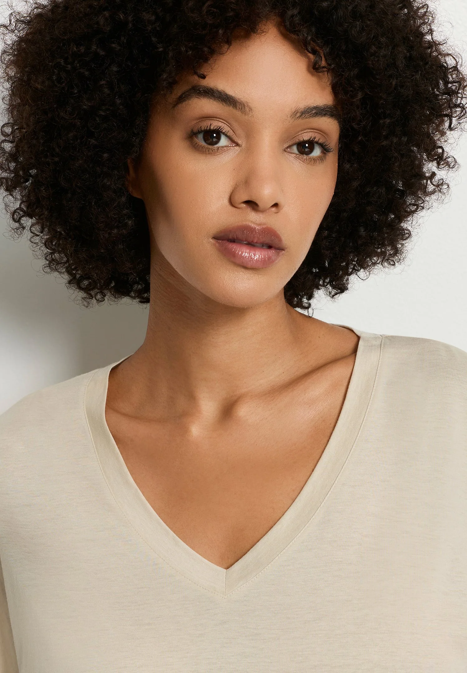 Laura S/SLV Nightdress 85cm | oyster gray 077111-072671 - Image 6