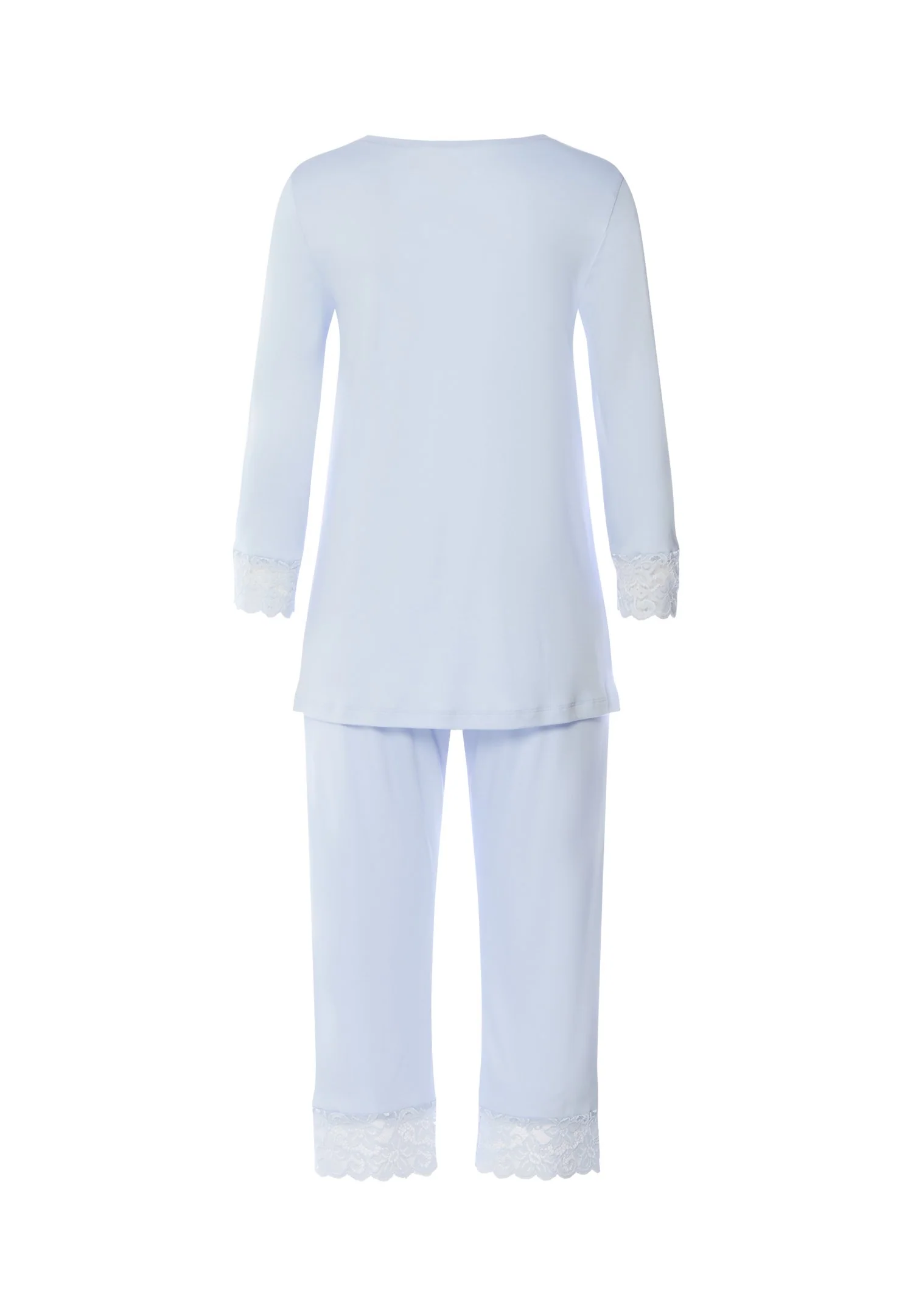 Moments NW 3/4 SLV Pajama | blue dove 077928-072581 - Image 4