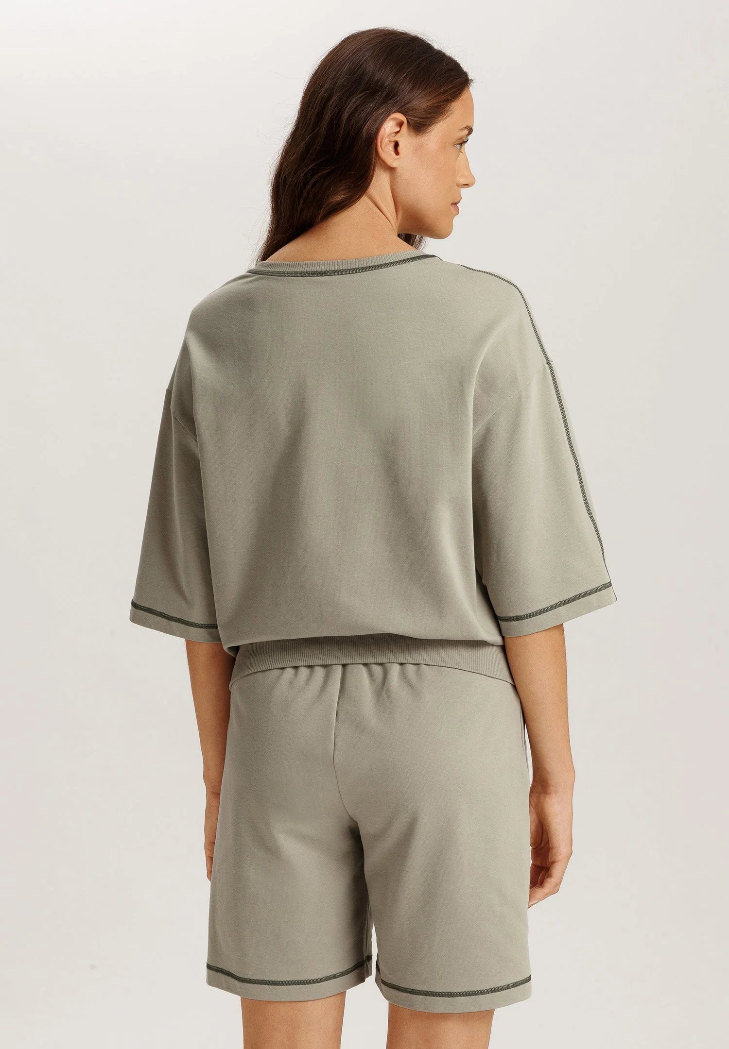 Natural Living S/SLV Sweatshirt | crystal green 078429-072732 - Image 4