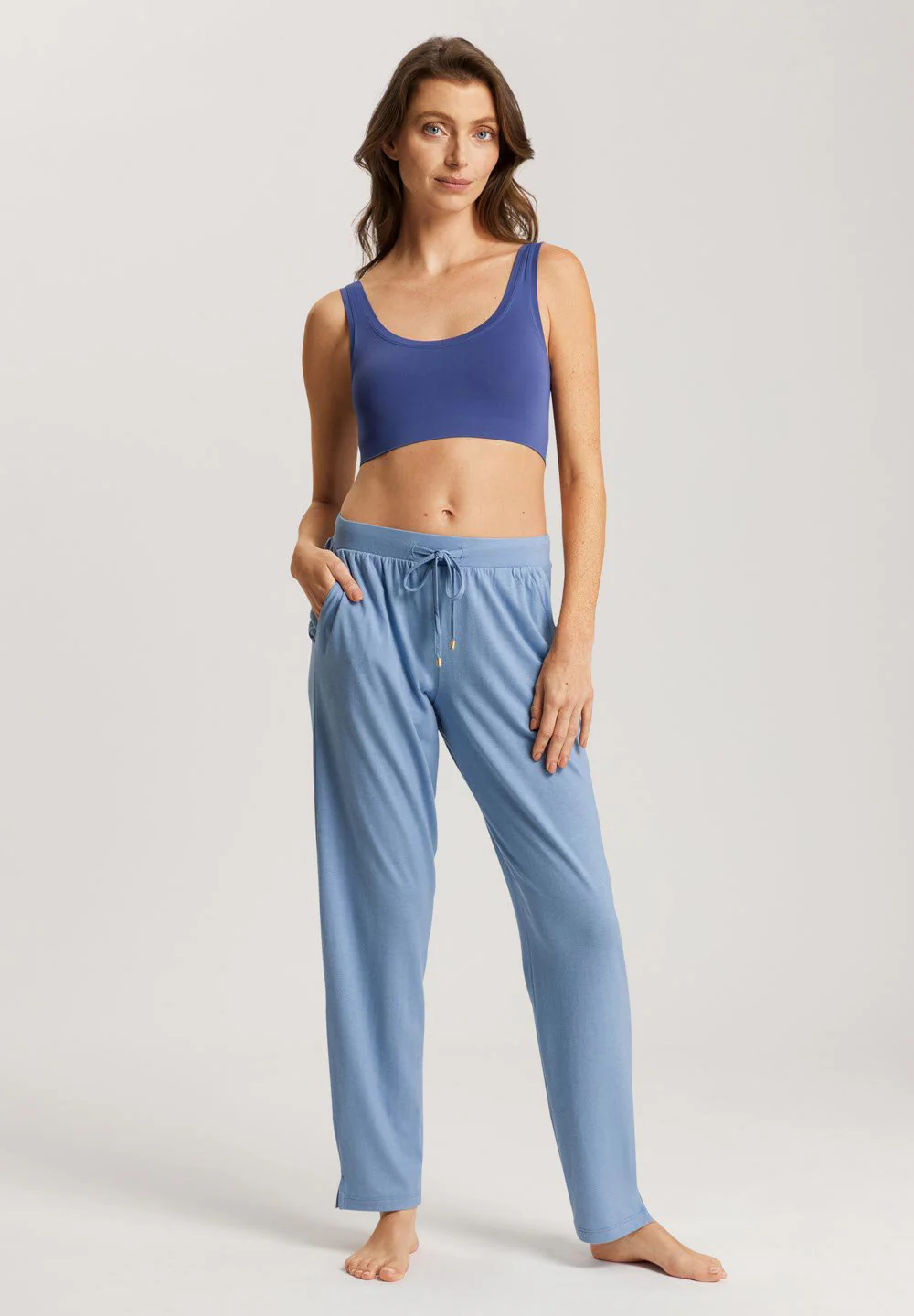 Sleep & Lounge Long Pants | endless blue 074846-072533 - Image 5