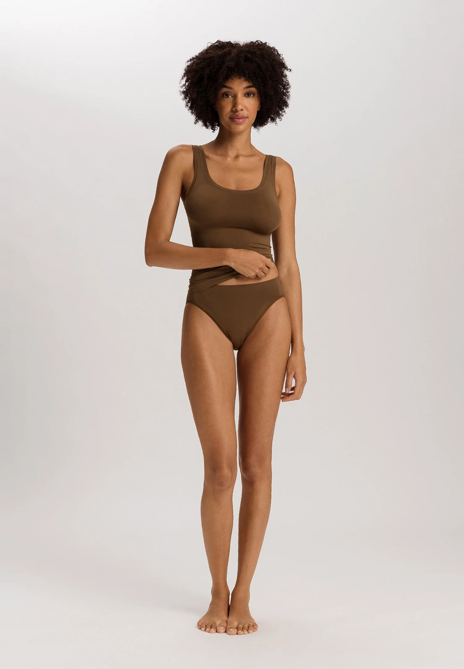 Touch Feeling Midi Briefs | mochaccino 071812-072757 - Image 5