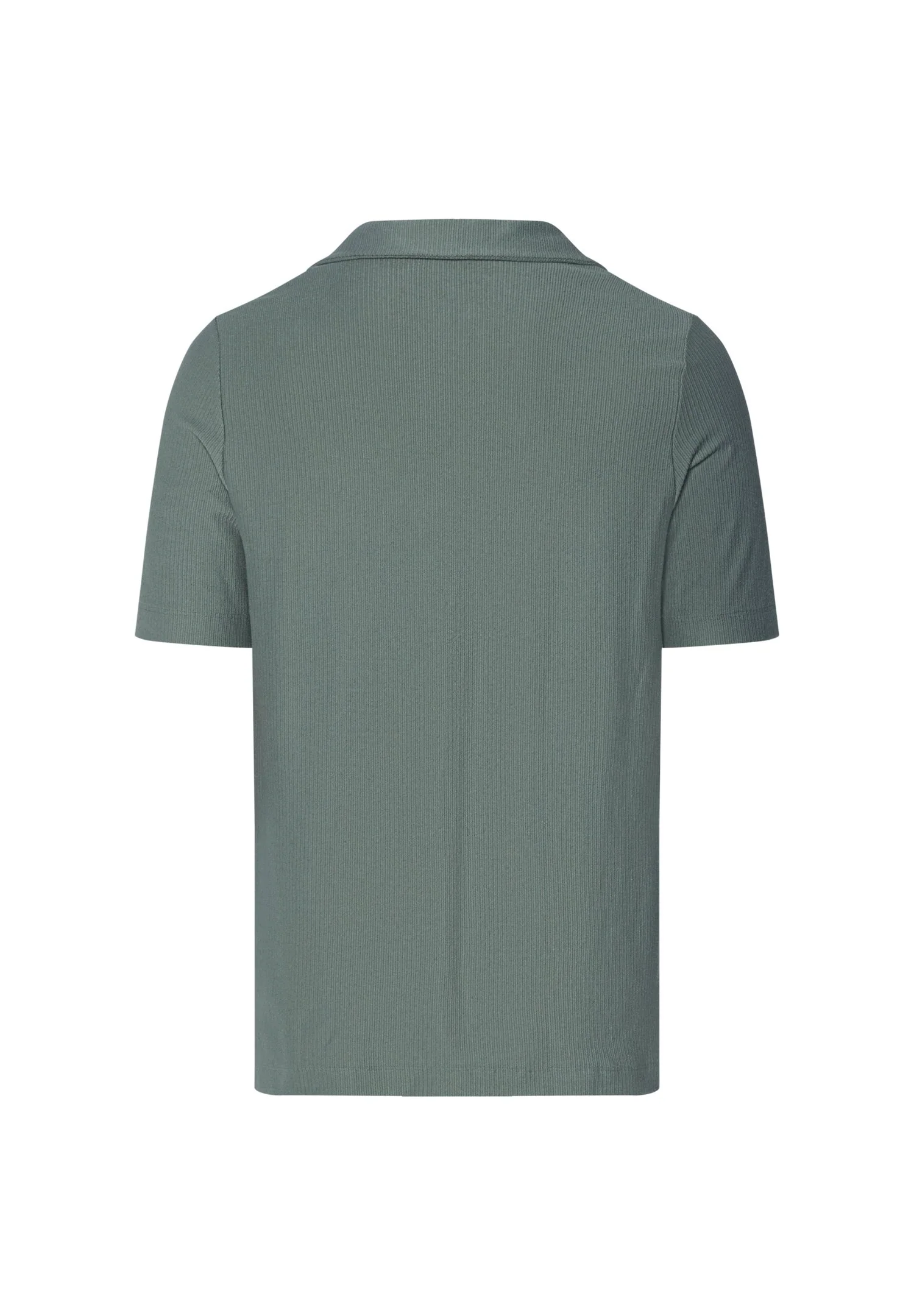 Travelwear S/SLV Shirt V-Neck | studio green 075865-072739 - Image 4